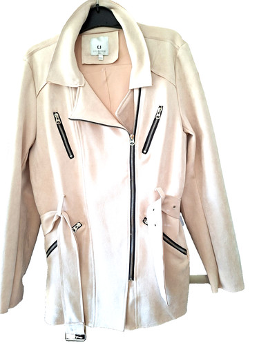 Jacke lederimitat damen gr - jacke,