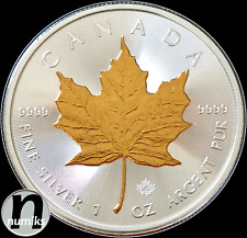 MAPLE LEAF vergoldet 2023