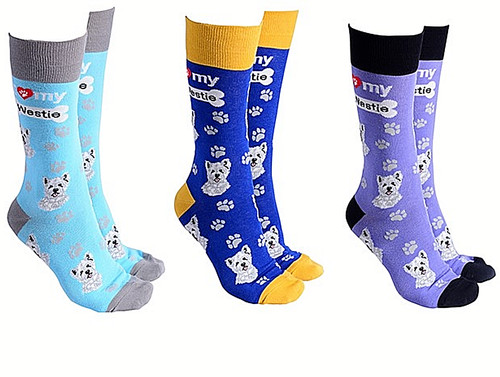 Sock society westie west - westie,