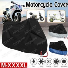Abdeckplane Outdoor Winterfest Wasserdicht Motorradplane Motorradgarage M - 4XL