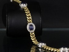 Saphir Brillant Panzerarmband