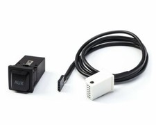 AUX Stecker mit Buchse MP3 passend VW Radio RCD510 RCD310 RCD300 RCD210 RNS510