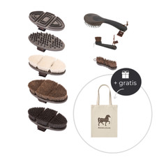 Animalon Deluxe Set Pferdepflege Fellpflege Pflegeset Bürstenset