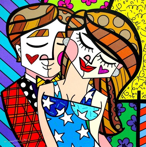 Britto originaler druck - originaler,