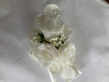 Hochzeit Brautschmuck creme Kopfschmuck Haarspange