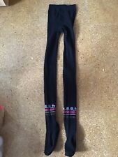 weihnachtliche Strumpfhose schwarz Größe 152-164