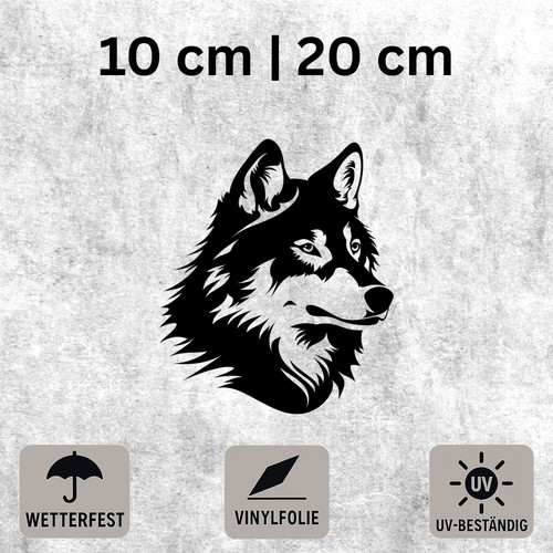 Wolf aufkleber vinyl - wolf,