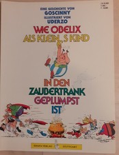 Sonderband "Wie Obelix als