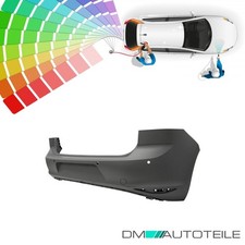 Lackiert Stoßstange hinten 4x PDC passt für VW Golf VII 7 ab 10/2012 auch GTI