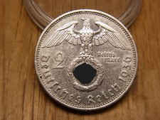 Silbermünze 2 Mark 1936 E