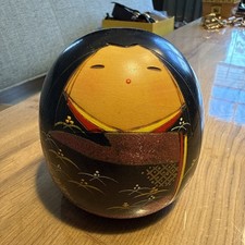 Kokeshi Puppe alt von Toa Sekiguchi 16 Nächte 10 cm Signiert