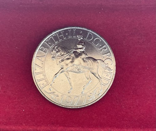 1977 silber jubiläum - silber,
