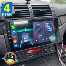 Für BMW E46 1999-2005 9" Apple Carplay Android 15 Autoradio GPS Navi Wifi BT RDS