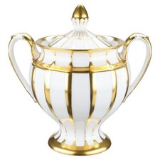 Zuckerdose groß  Fürstenberg Grecque Athena