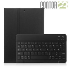 Schutzhülle inkl. Bluetooth Tastatur SCHWARZ für Apple iPad 2017/2018 [5/6]
