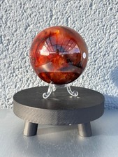 Karneol Kugel ca. 879g ca. 9,0cm ohne Deko ohne Halter