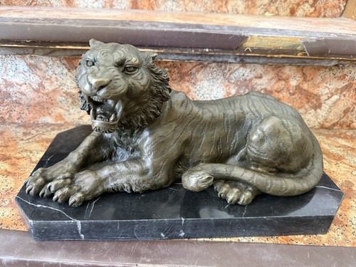 Große tiger skulptur - große,