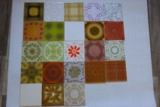 Retro Fliesen 15 x 15 cm 70er