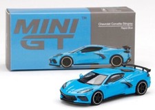 CHEVROLET Corvette Stingray  rapid blue - Mini GT 1:64