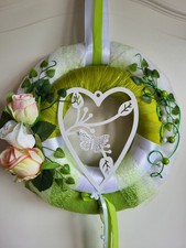 Türkranz hochzeitskranz herz - hochzeitskranz,