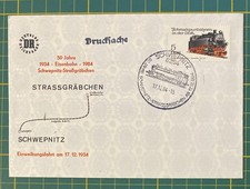 Brief 50 Jahre Eisenbahn Schwepnitz 1984 -5694