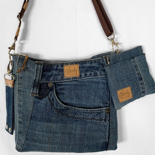 Jeanstasche mit etui - jeanstasche, und