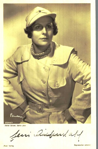 Leni riefenstahl - , **