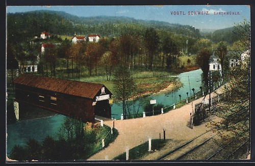 Barthmühle vogtl - ak,