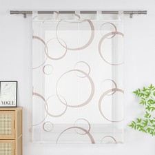 Transparent Raffrollo mit