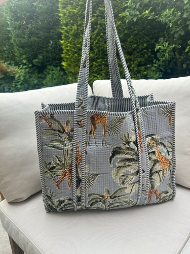 Tote bag gesteppt shopper - tote,