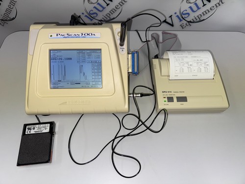Sonomed pacscan 300a - pacscan, a-scan