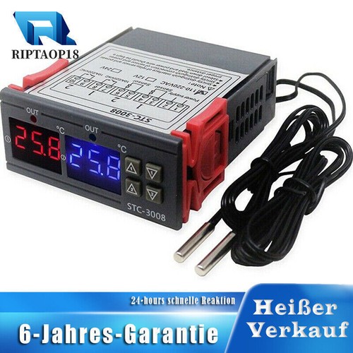 Digitaler led temperaturregler - digitaler,