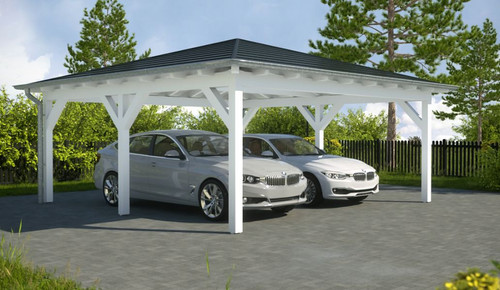 Walmdach carport 6 - carport, x