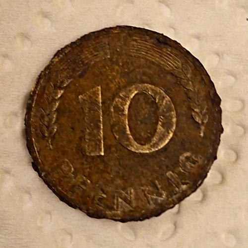 Brd pfennig münze - brd,