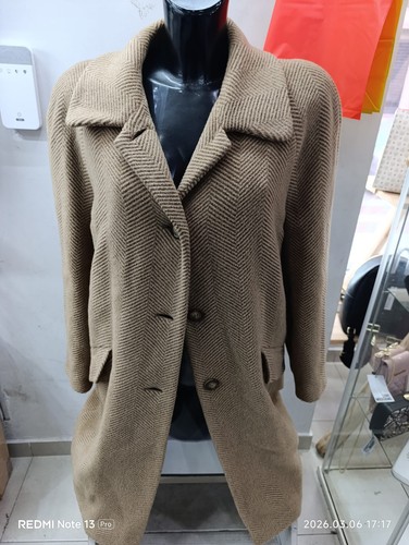 Mantel frau aus wolle - aus, wolle/alpaca