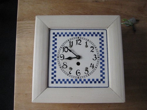 Alte keramik küchenuhr - keramik,