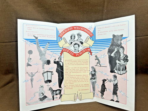 Ddr zirkus rolandos programm - rolandos,