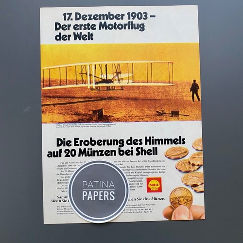 1970 shell der erste motorflug - der,