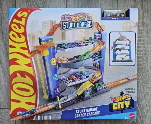 Hot wheels city - city, garage