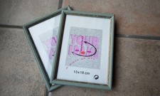 Bilderrahmen-Paar aus Holz