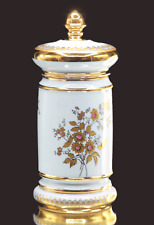 Bonboniere Dose Dekor 24Karat Echtvergoldung Porzellan Deckeldose SET EXQUISITE