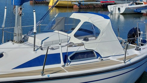 Sprayhood silver grey dehler - ,