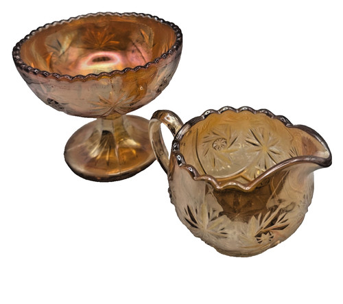 Antik vintage imperial glas - antik,