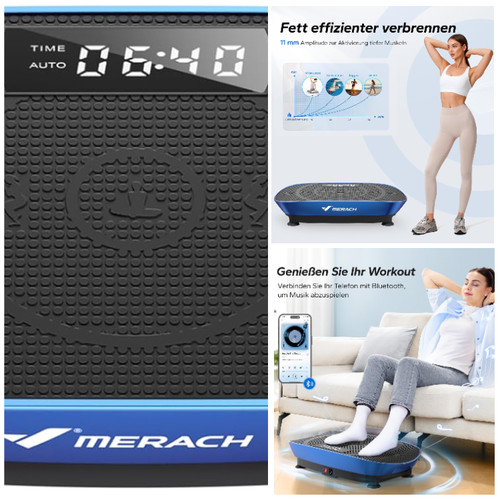 Merach vibrationsplatte - merach,