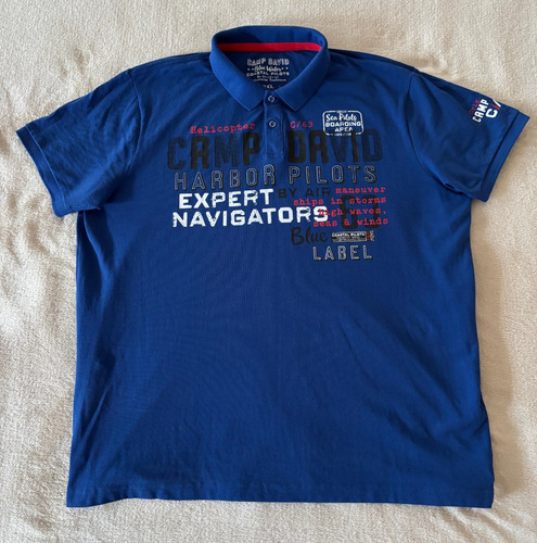 Camp david poloshirt 3xl - david,