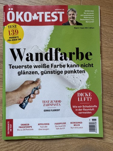 Zeitschrift öko test august - Öko,
