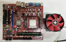 MSI 740GTM-P25 (7302-140R) Motherboard + AMD Athlon II + Grafik HD5670 + Lüfter 