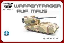 3D Printing Waffentrager auf Maus  1/72