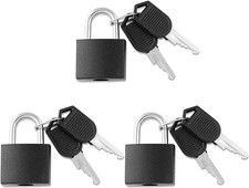 3 Stück Kofferschloss mit