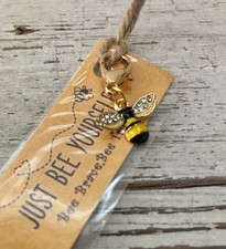 Geschenkanhänger biene mit - biene,